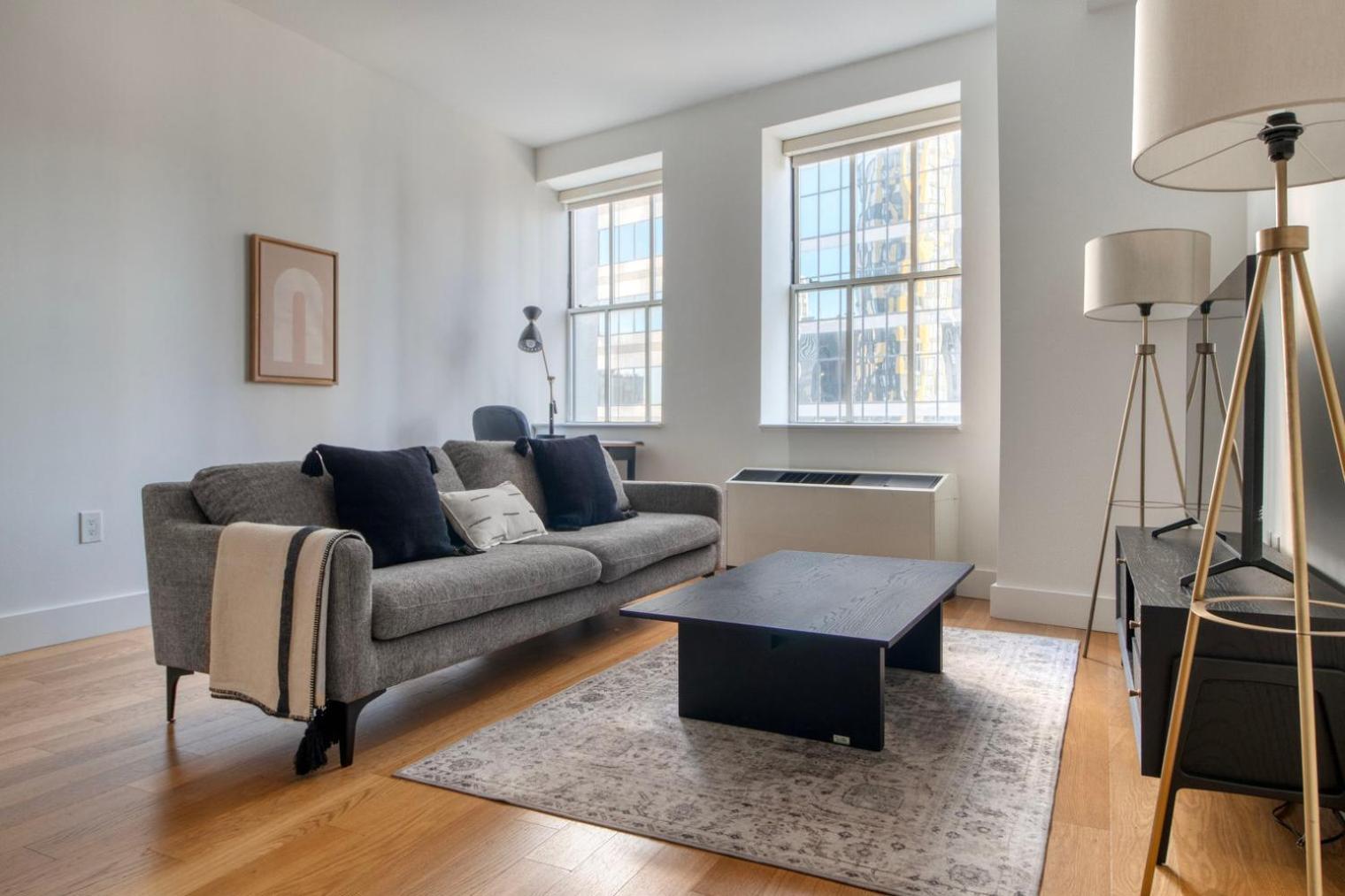 Fidi 1br W Golf Simulator Nr Freedom Tower Nyc-1343 Apartamento