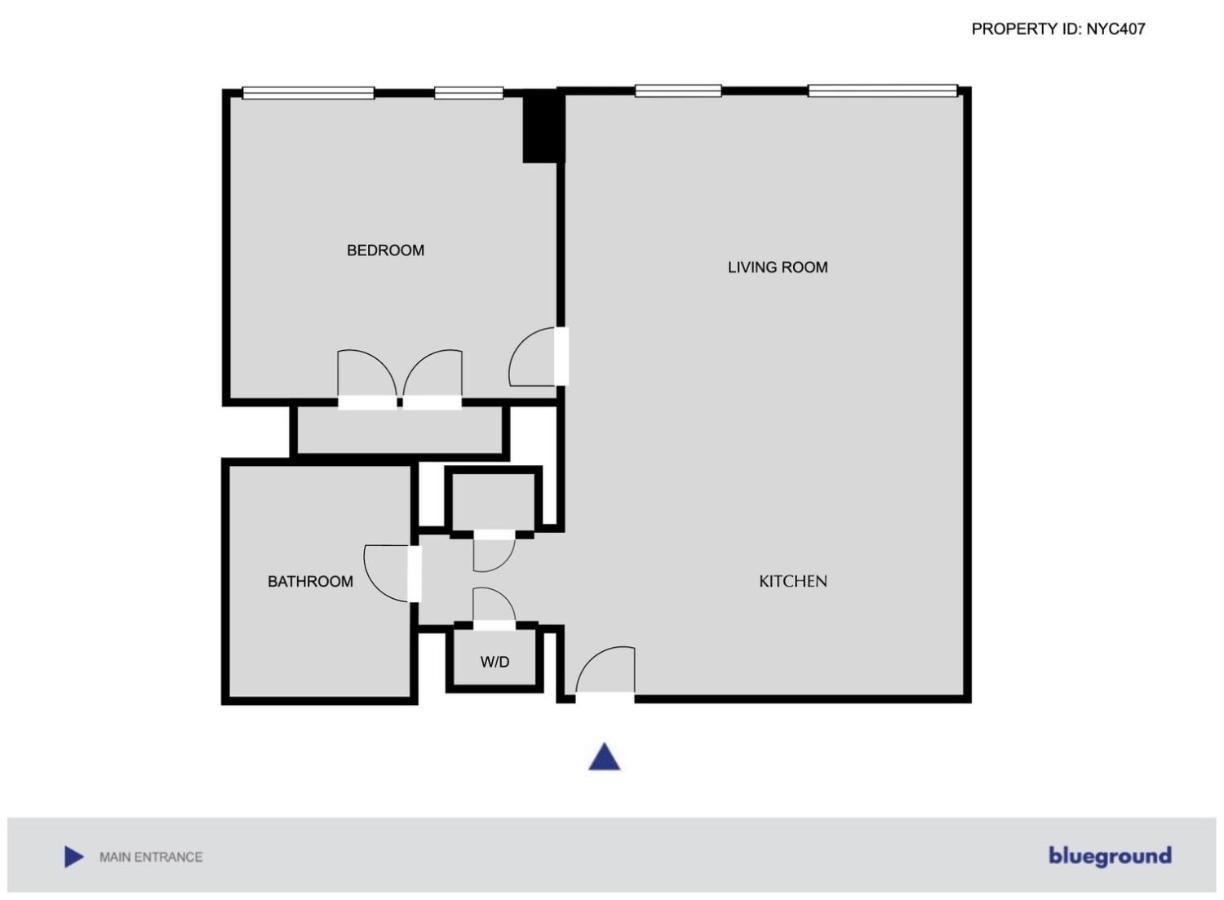 Căn hộ Hells Kitchen 1br W Pool Dm Nr Pk Nyc-407