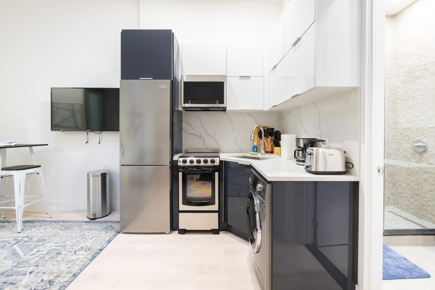 Apartamento 317-4a New Modern 1br W&d Walk To Park *
