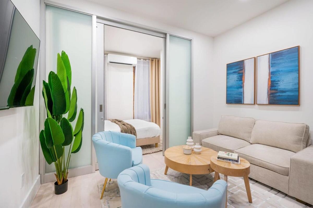 317-2a Sleek Modern 1br Ues W&d Apartamento