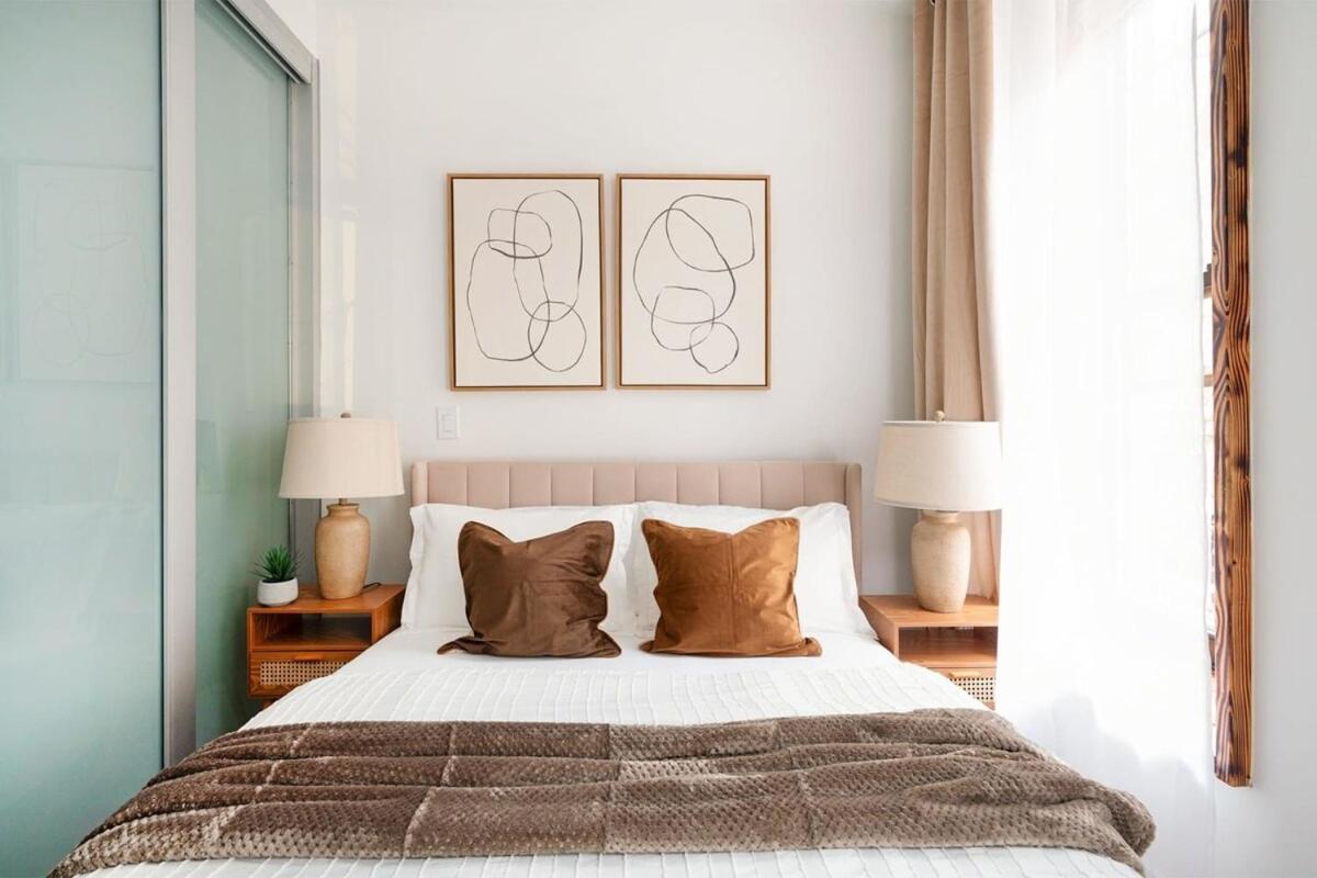 317-2a Sleek Modern 1br Ues W&d Apartamento