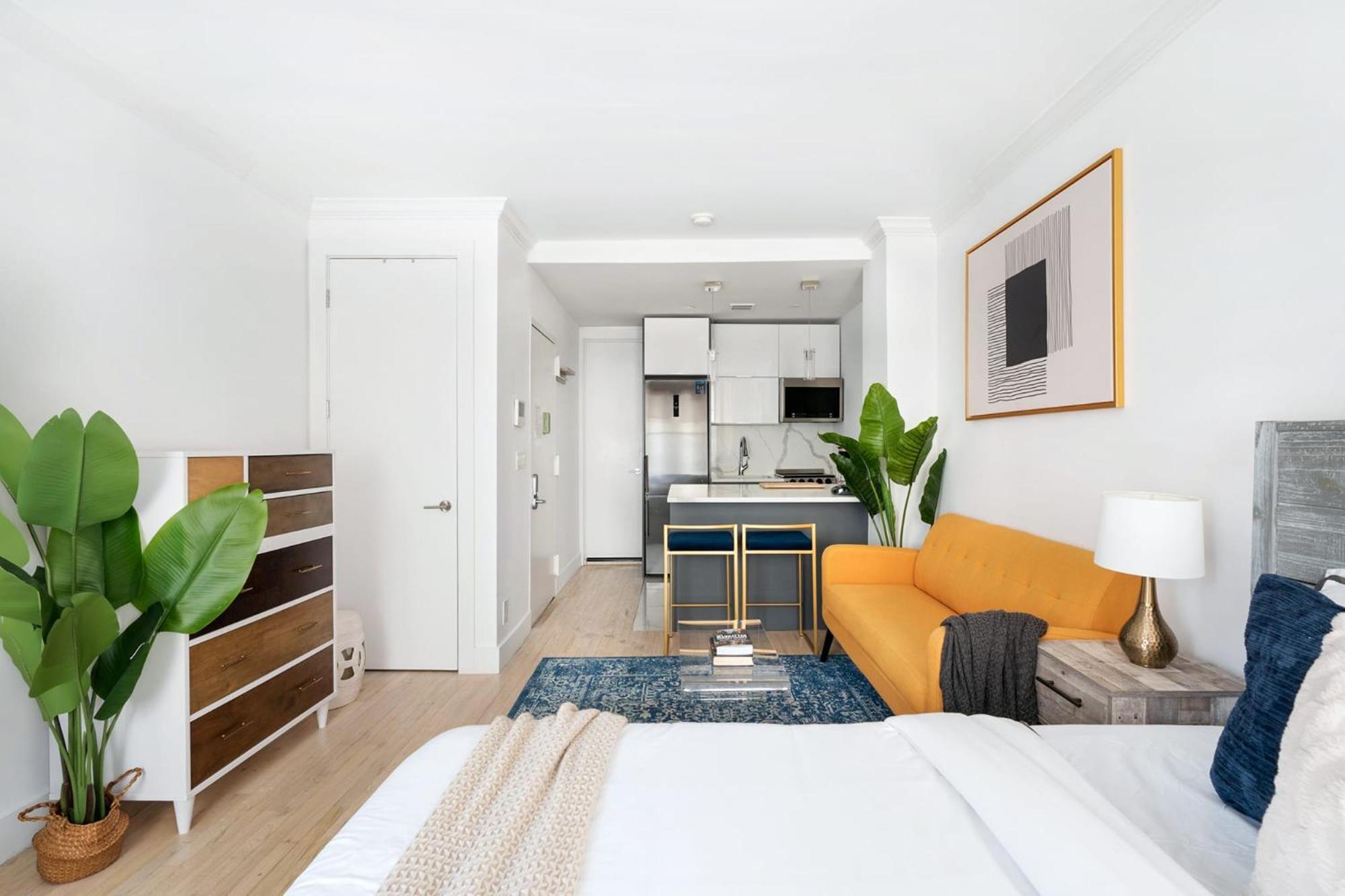 1597-7 Luxury Upper East W&d In Unit Căn hộ
