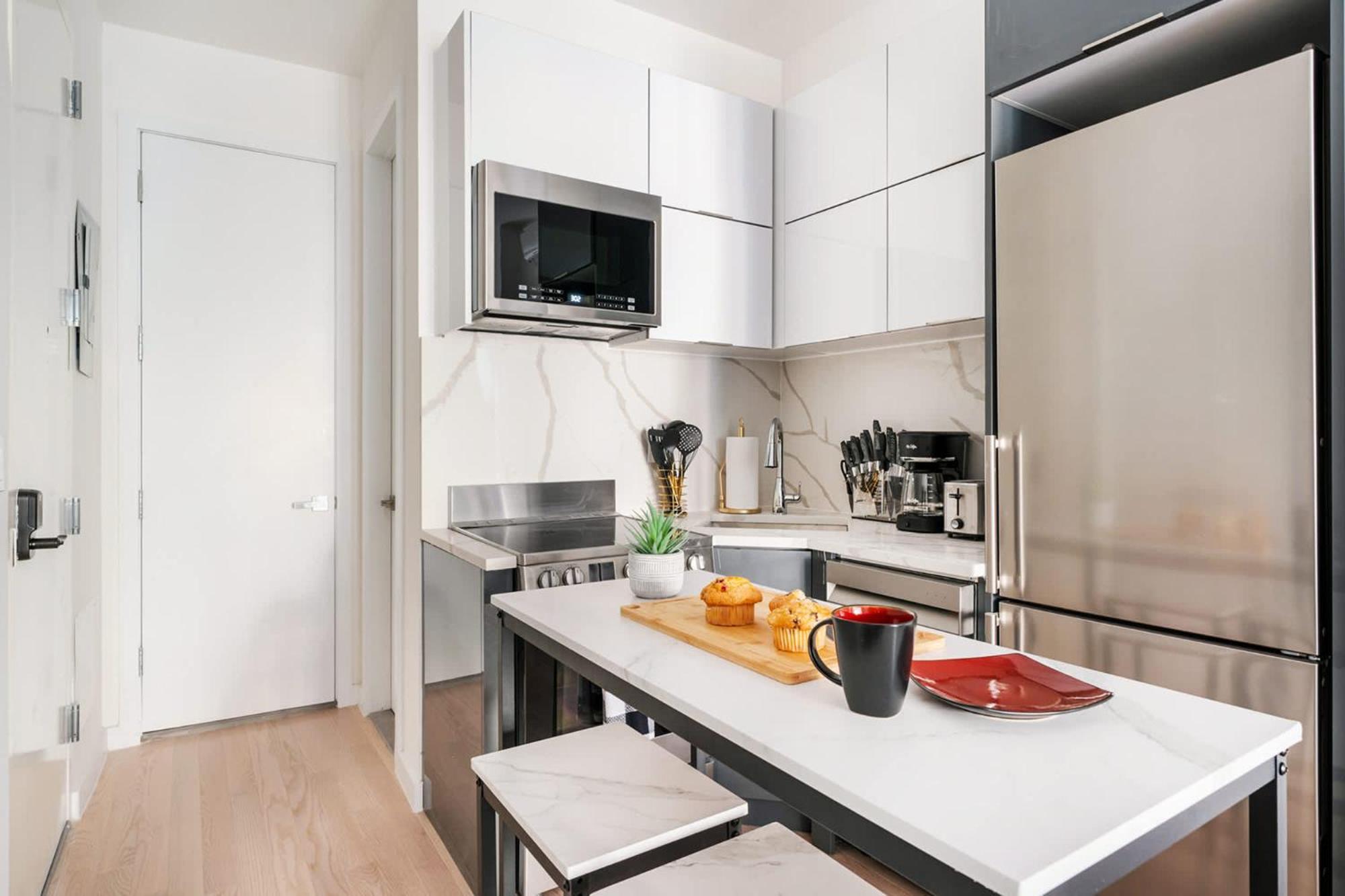 317-1b Sleek Modern 1br Union Square Wd In Unit Căn hộ New York