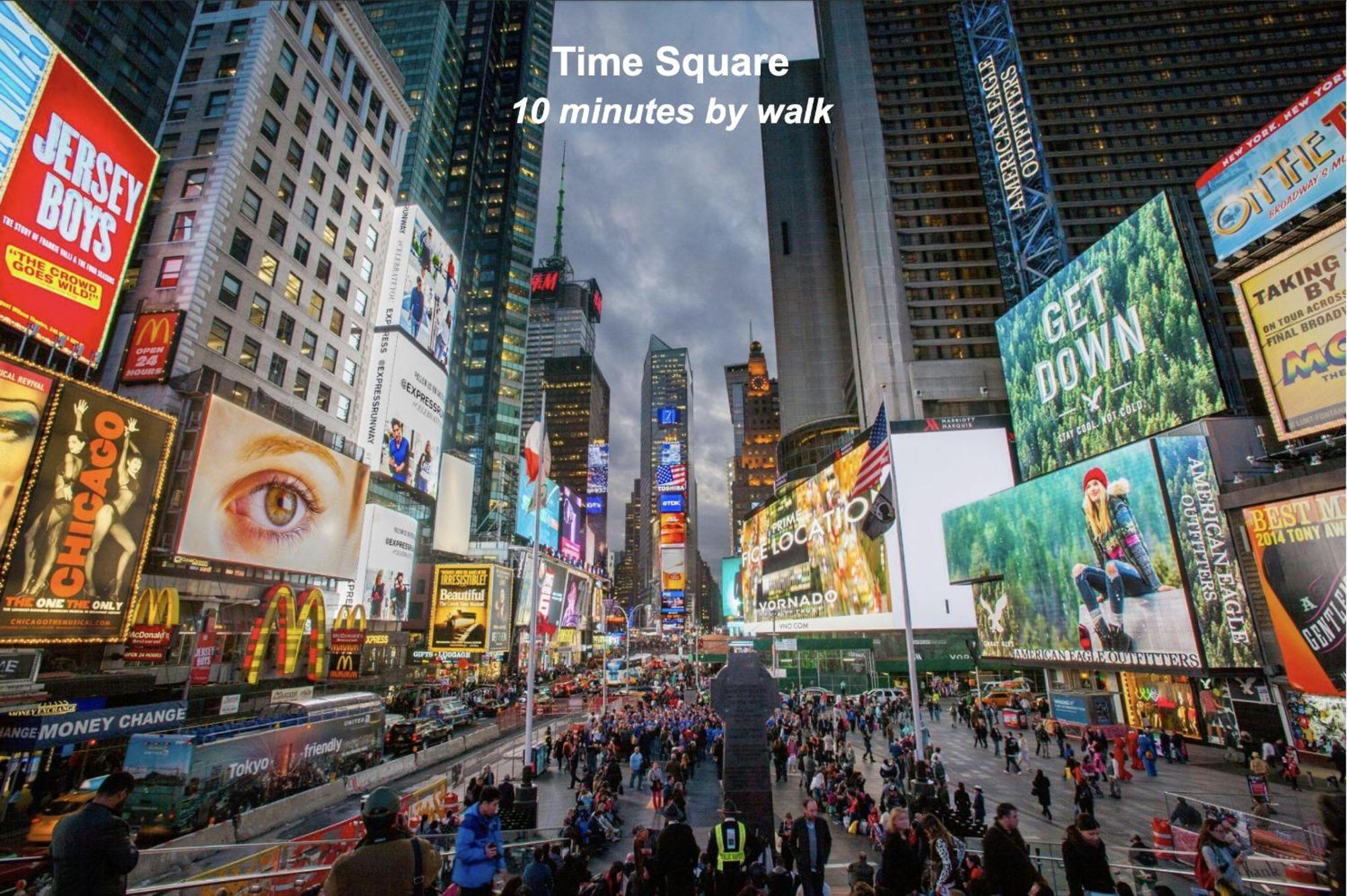 Căn hộ Aura Style 3bd At Times Square Manhattan