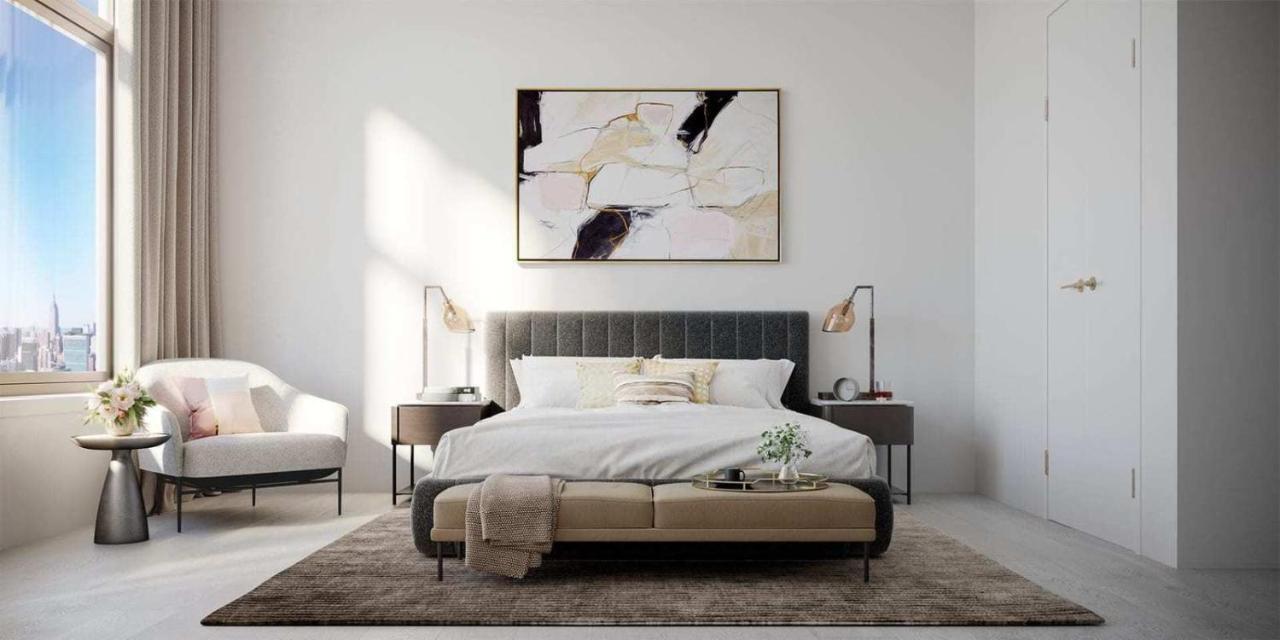 Lux And Modern Flat With Manhattan Skyline View New York