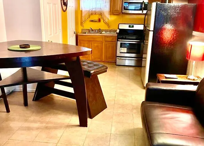 Large 3-Bedrooms/2-Bath Apt, One Block To Train
