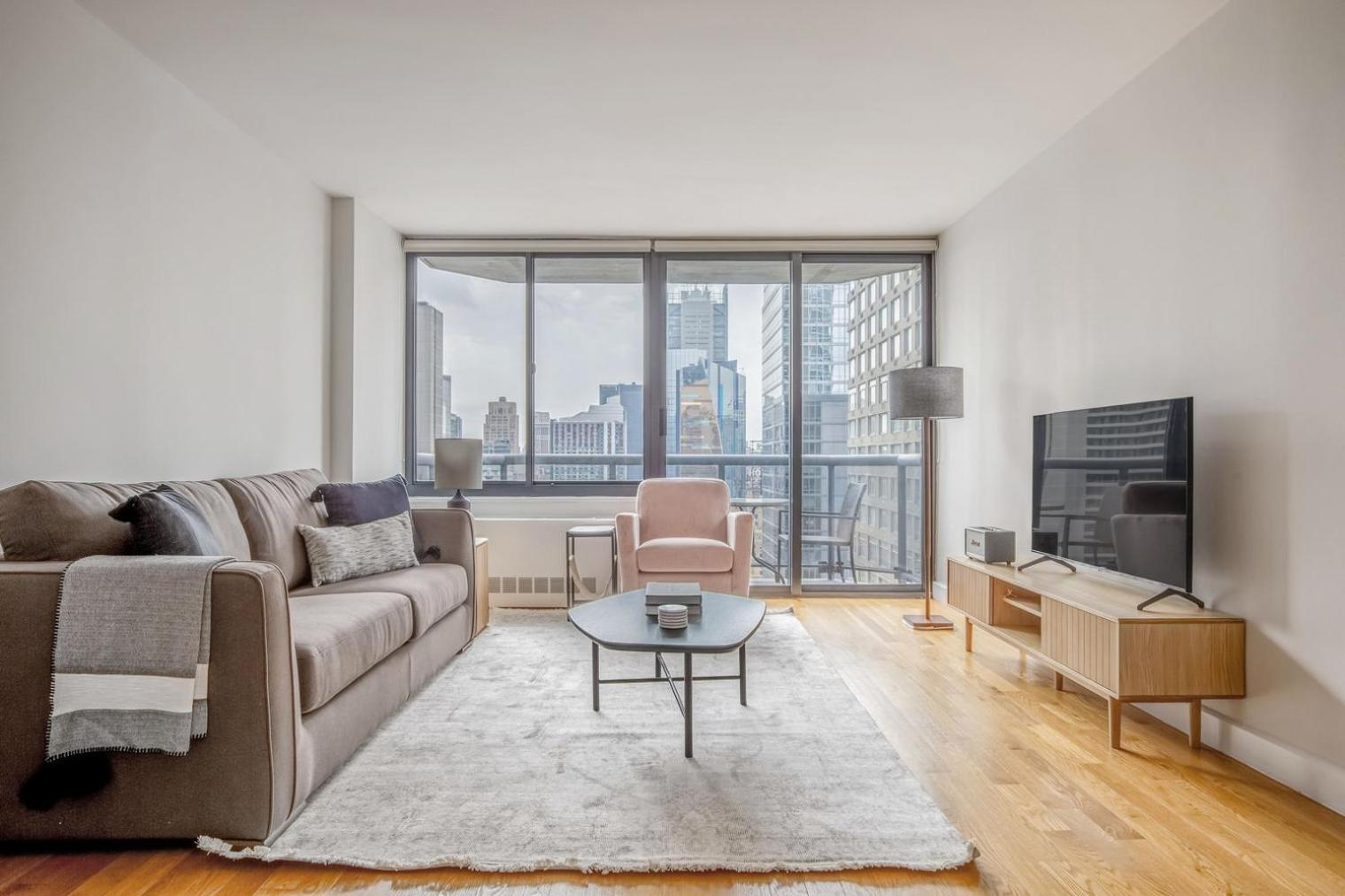 Midtown 2br W Elevator Wd Nr Entertainment Nyc-1227 Apartment *