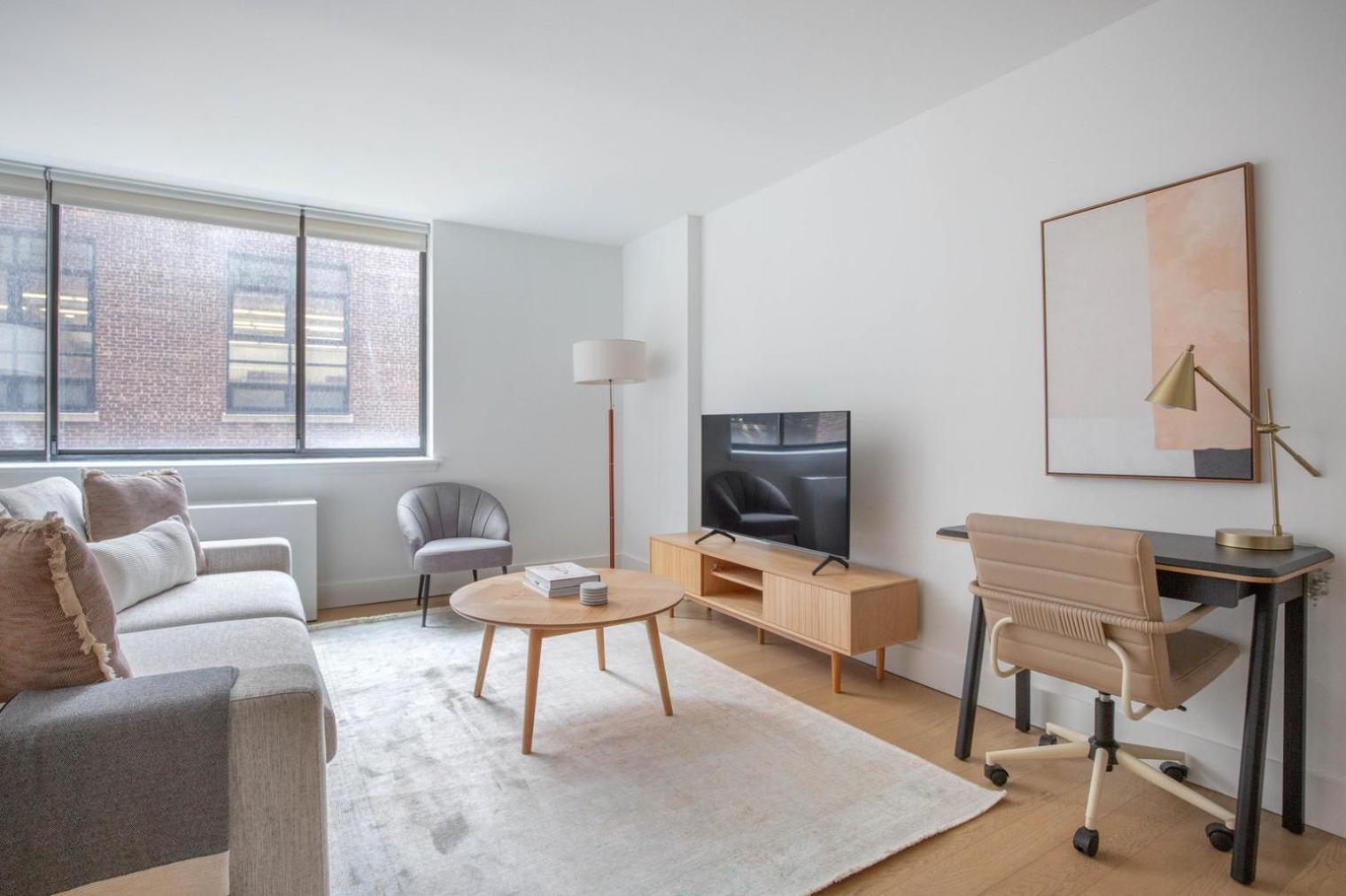 Căn hộ Chelsea 1br W Doorman Lounge Nr Food Hall Nyc-1196 *