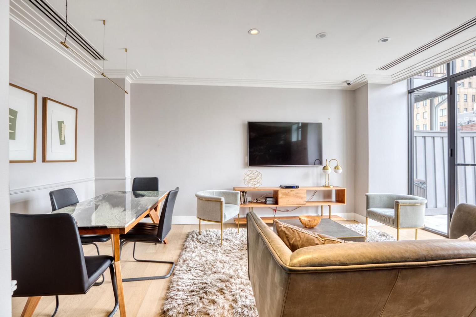 Chelsea 1br W Doorman Lounge Nr Food Hall Nyc-1196 Căn hộ New York