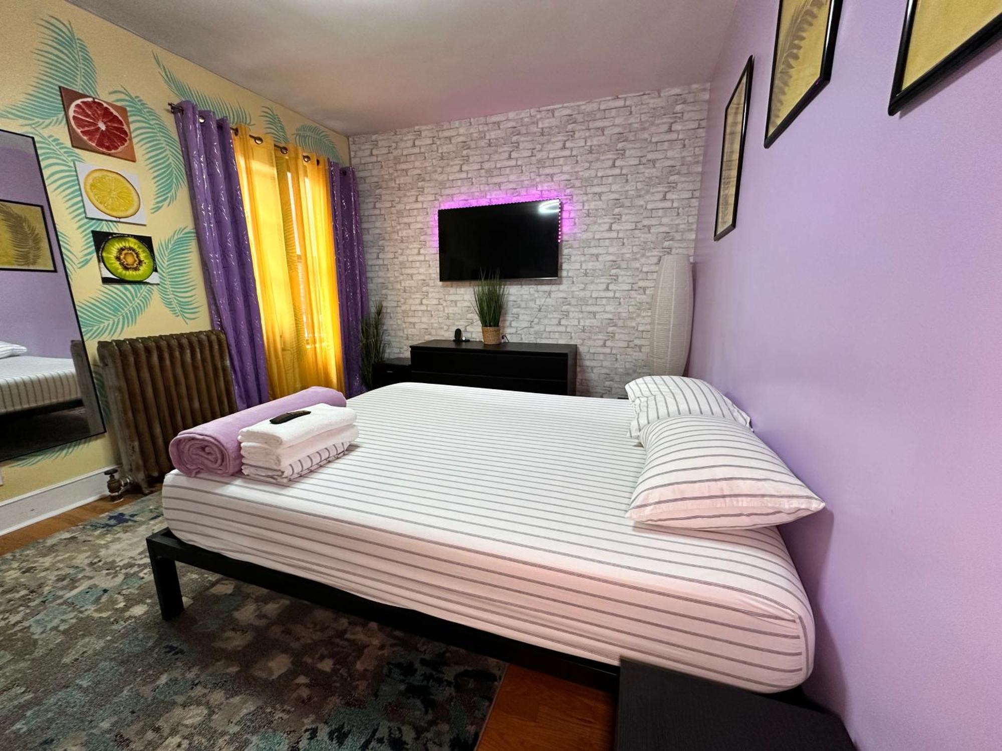 Căn hộ Modern Xl Queen Room Comfort & Character In Harlem New York