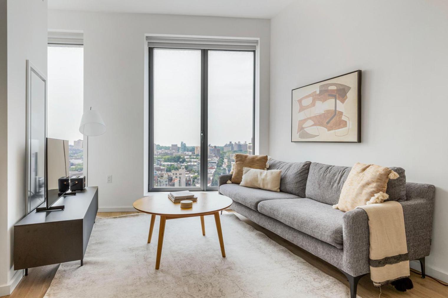 Blueground Clinton Hill Roof Pool Doorman Wd Nyc-1550 Apartment *
