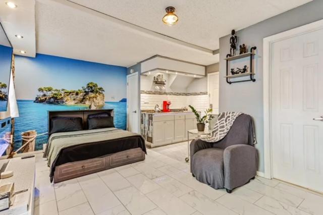 Brooklyn Spacious Space With Private Entrance, Bathroom, & Backyard - Full-kitchen Apartamento Nova York