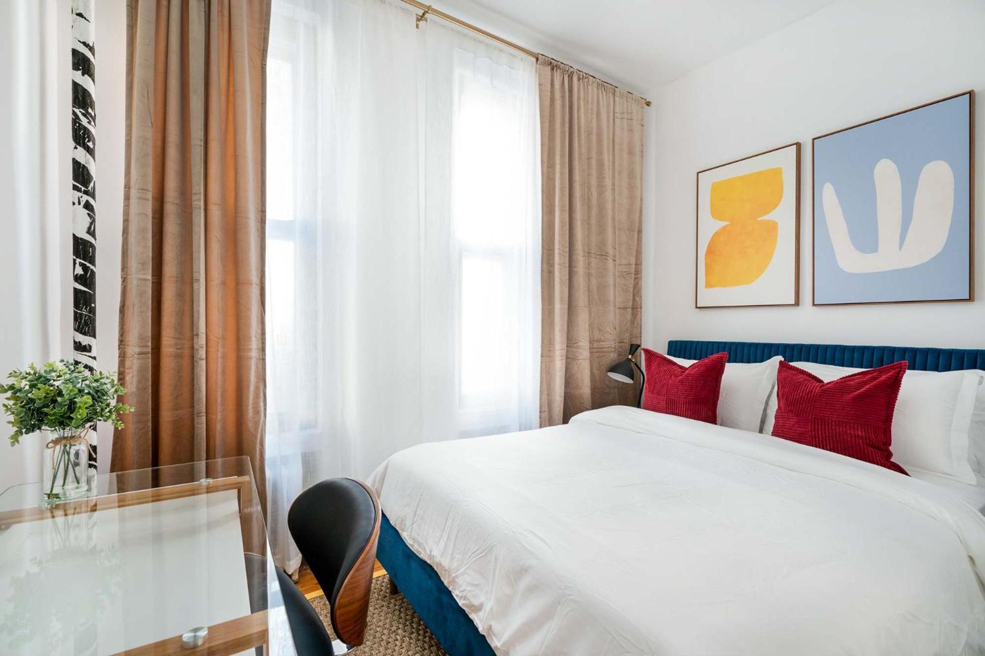 444-1a Beautiful 1br Midtown West Căn hộ *
