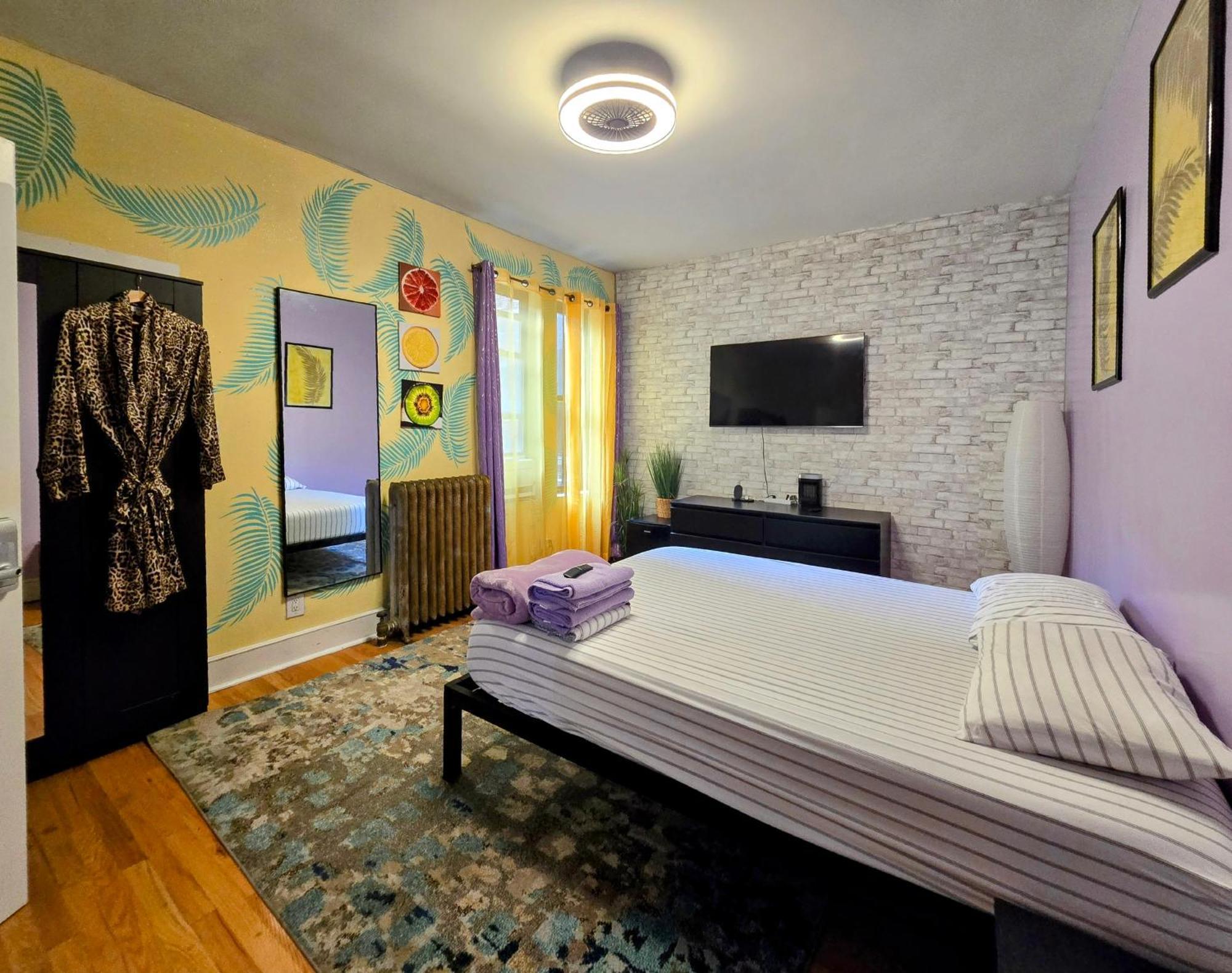 Căn hộ Modern Xl Queen Room Comfort & Character In Harlem