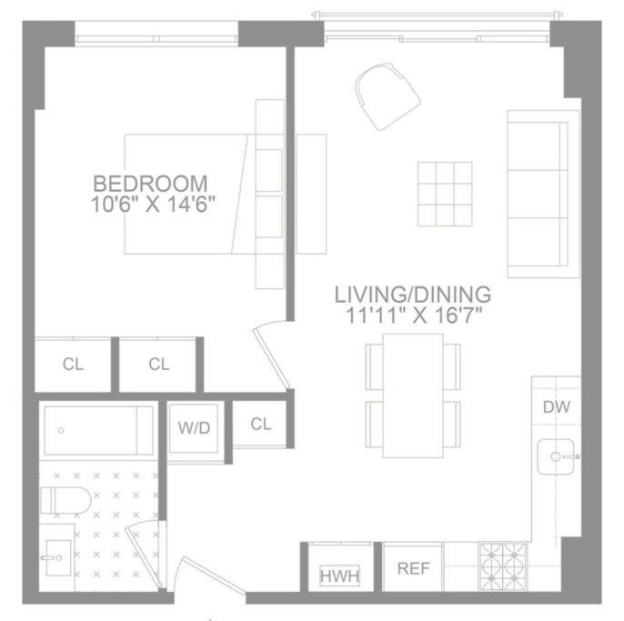 Apartamento Bright+lovely /beautiful Street Nova York