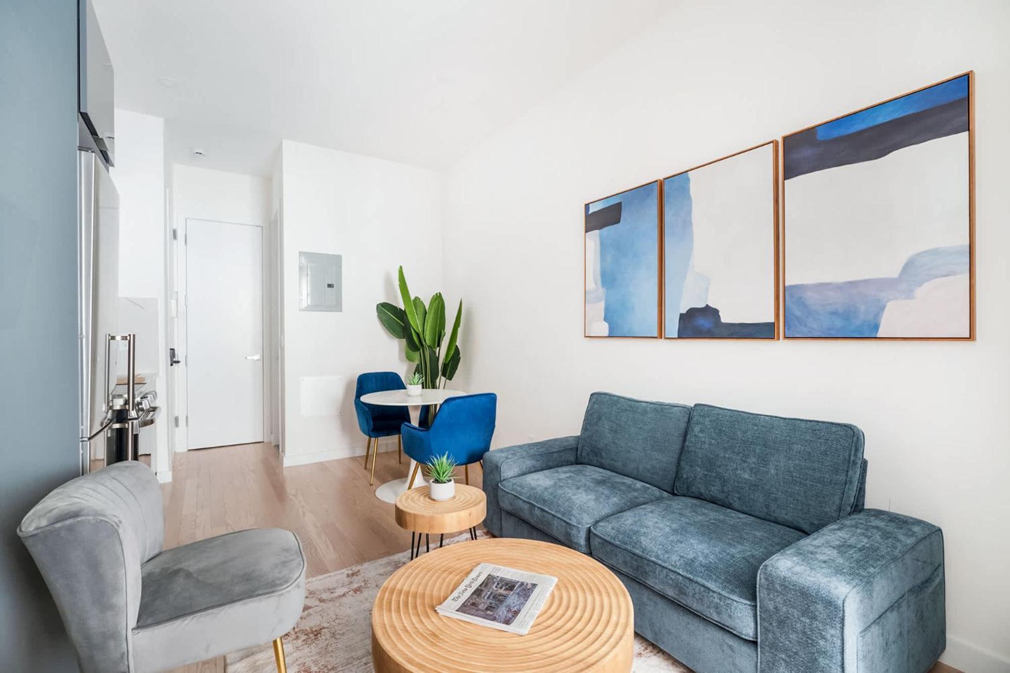 Căn hộ 319-b Sleek Modern 1br W Outdoor Space Union Square Wd In Unit