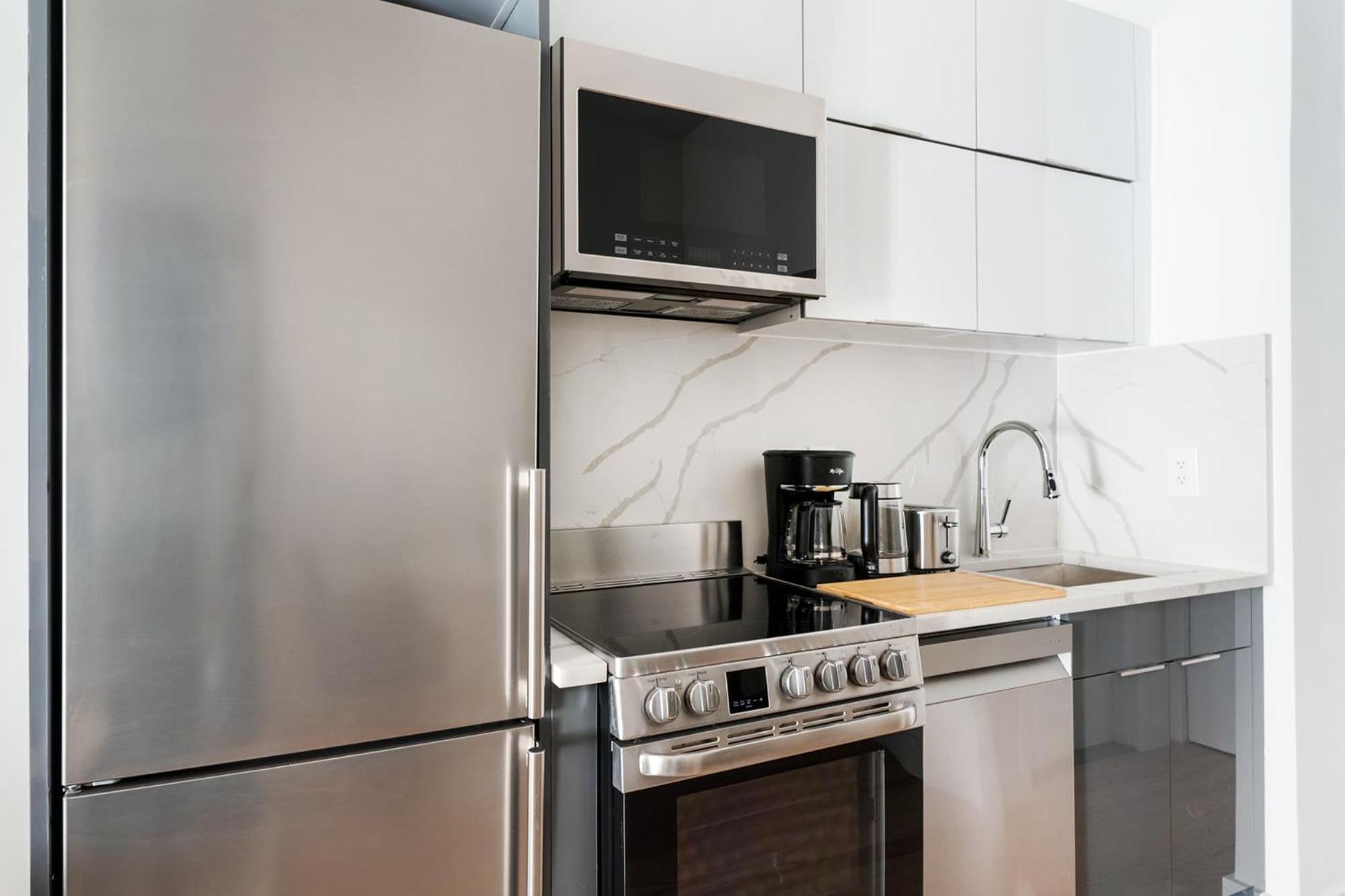 Căn hộ 319-b Sleek Modern 1br W Outdoor Space Union Square Wd In Unit *