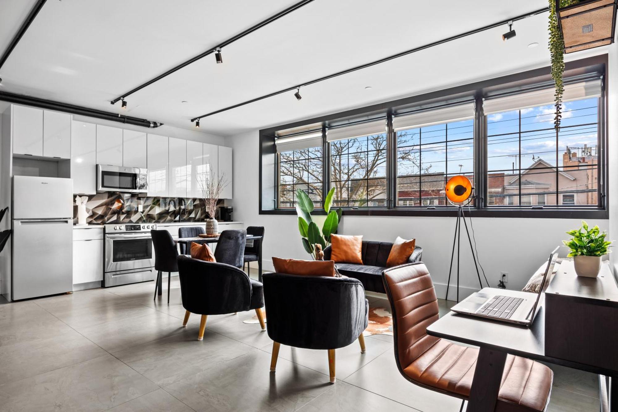 Brooklyn Bay Lofts - Modern Chic With Rooftop Terrace Apartamento Nova York
