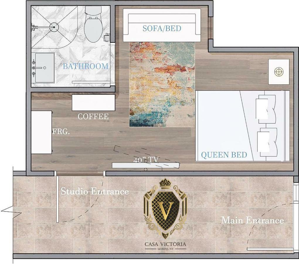 Relaxing Private Studio Near Laguardia Airport Apartamento