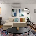 Manhattan Loft Bliss, Bright & Rustic Charm
