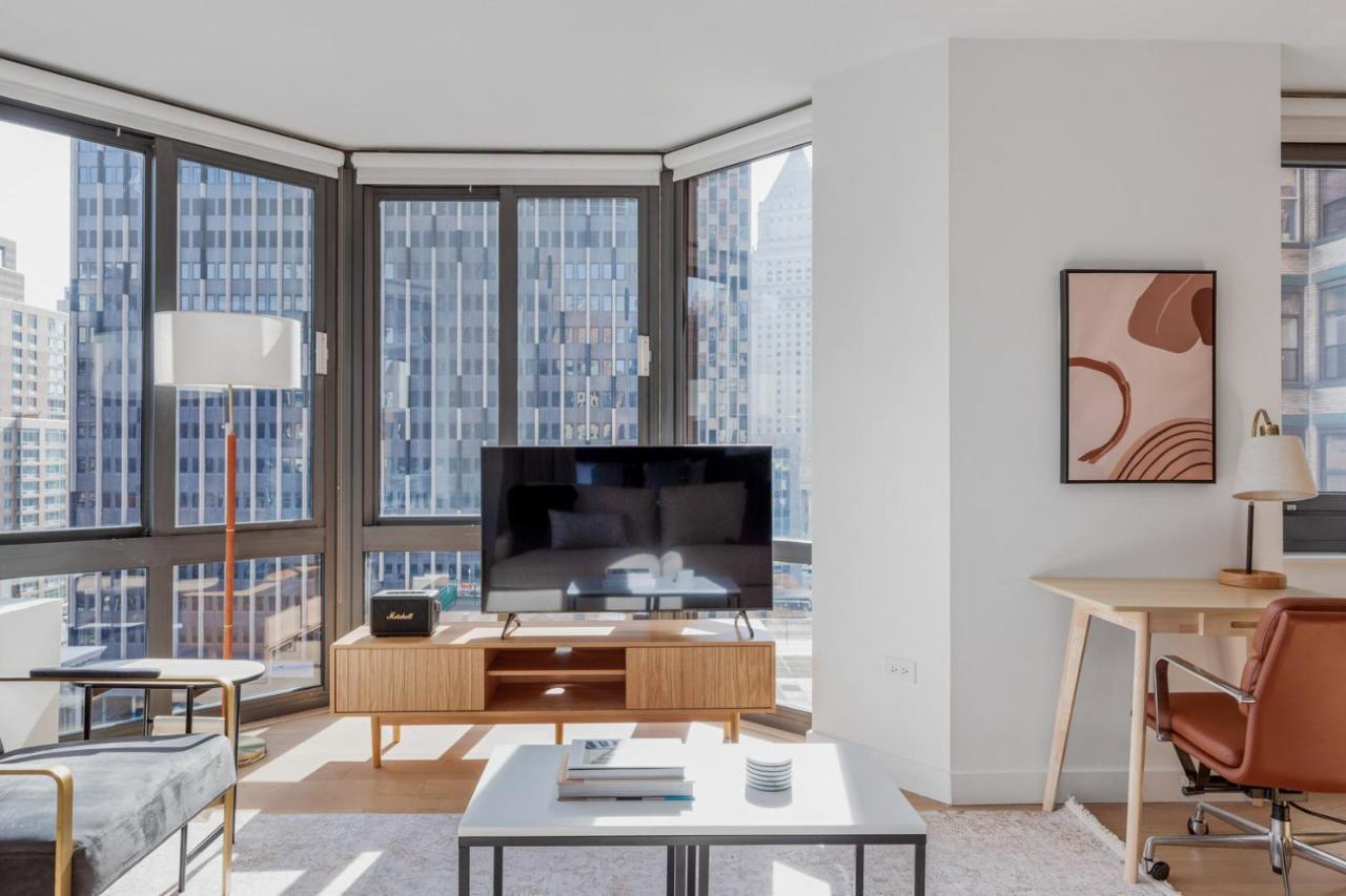 Apartamento Tribeca Studio W Gym Doorman Nr Freedom Tower Nyc-1106 Nova York