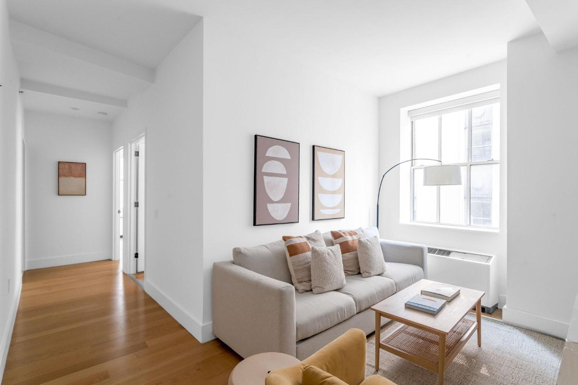 Luxury 2br 1bath Financial District Escape Near Street Apartamento