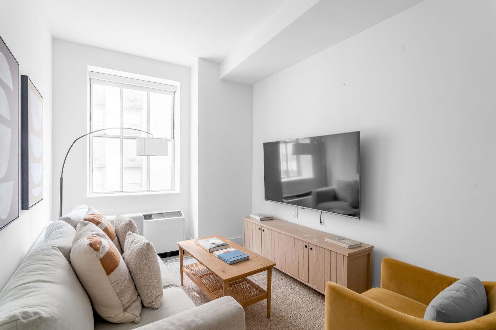 Luxury 2br 1bath Financial District Escape Near Street Apartamento *