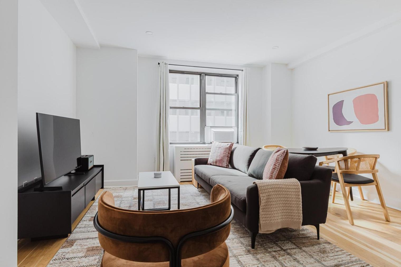 Apartamento Blueground Midtown Gym Ac Nr Chrysler Nyc-1665 *