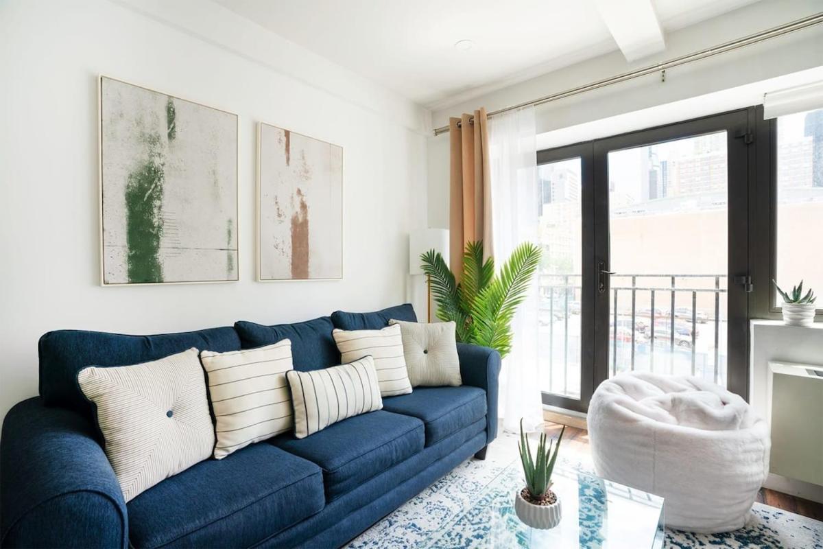 809-3a 1br Columbus Circle Elevator W&d Apartamento