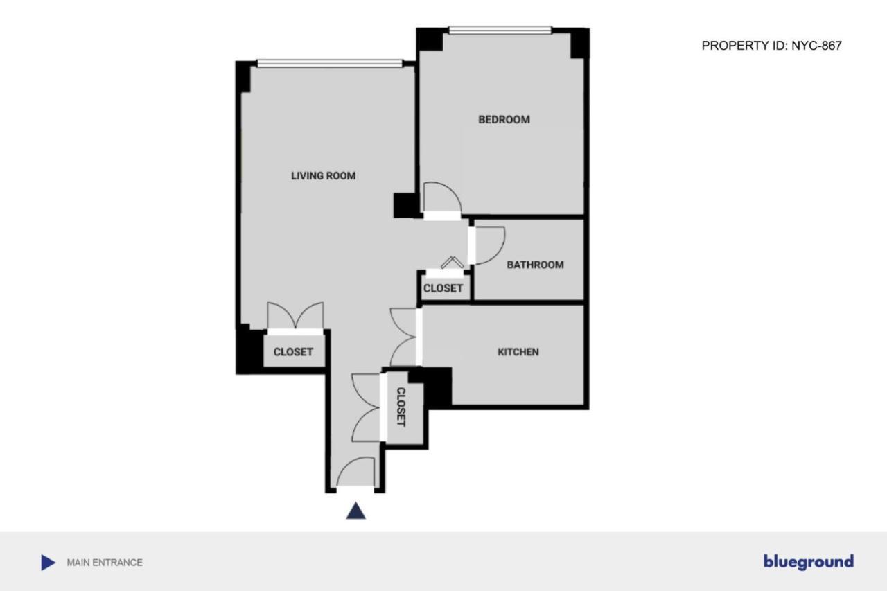 Midtown E 1br W Dm Elevator Nr Bloomingdales Nyc-867 Căn hộ
