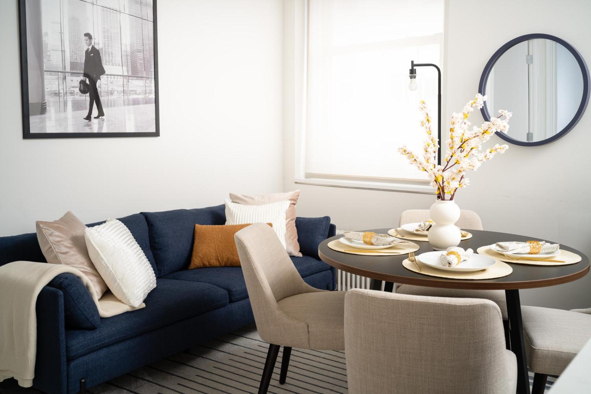 Luxury 2bd Nr St Gym Rooftop W/d Căn hộ New York