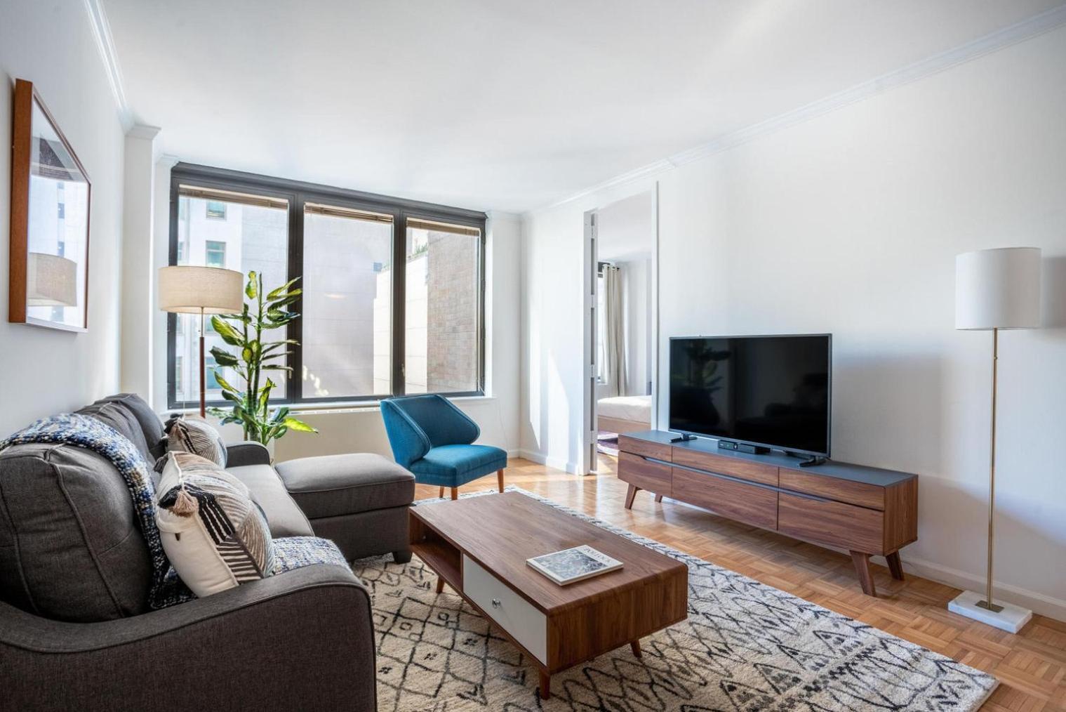 Apartamento Midtown East 2br W Doorman Gym Nr Bloomingdales Nyc-1352 *