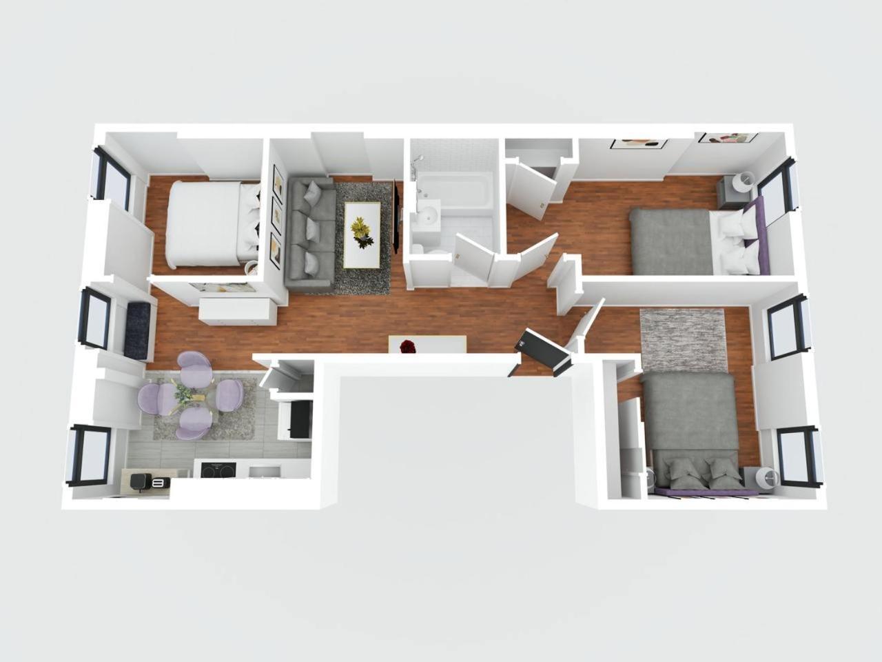Căn hộ Purple Paradise Nomad 3bd Near Nyc Attractions