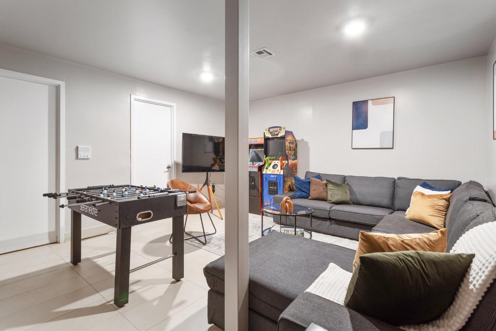 5bd Duplex W Private Patio Bbq And Arcade Games Nova York